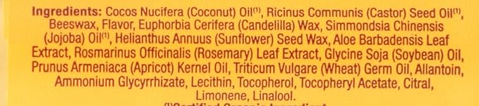 Alba Botanica Hawaiian Coconut Cream Lip Balm, 0.15 oz-Velvo Beauty