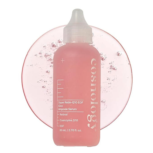 COSNOLOGY Retinol Anti-aging Serum with Coenzyme Q10,EGF,Pore Minimizing,Wrinkle Reduction,Centella Extract for Skin Soothing & Hydration | Clean Beauty, 2.70 fl.oz(80ml) | Korean Skincare-Velvo Beauty
