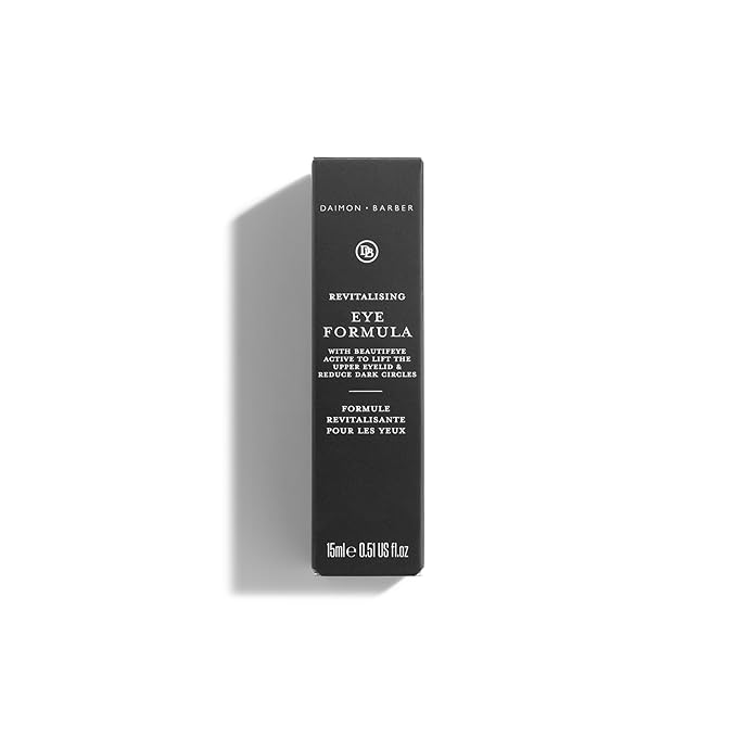 Daimon Barber Age Defence Eye Formula, Eye Cream for Men, Deeply Moisturises and Reduces Dark Circles and Fine Lines, with Mango Butter and Vitamin A, Unfragranced 15ml-Velvo Beauty