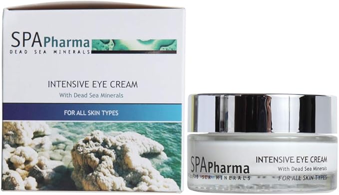 Spa Pharma Intensive Eye Cream for All Skin Types Enriched with Dead Sea Minerals (1.0 Fluid Ounce)-Velvo Beauty