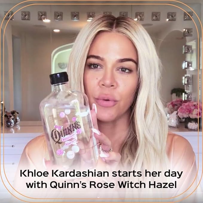 Quinn’s Rose Water - Hydrating Facial Toner Spray, Rosewater for Hair, Skin & Face Mist, 8 Ounce-Velvo Beauty