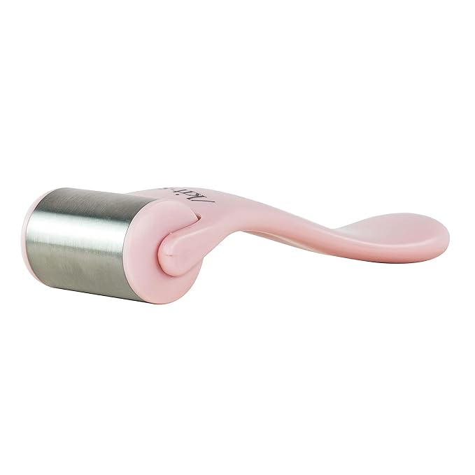 Kitsch Ice Roller for Face – Stainless Steel Face Ice Roller to Reduce Puffiness, Redness & Headaches – Cooling Facial Roller for Skin Care, Irritation Relief & Spa-Like Experience at Home - Pink-Velvo Beauty