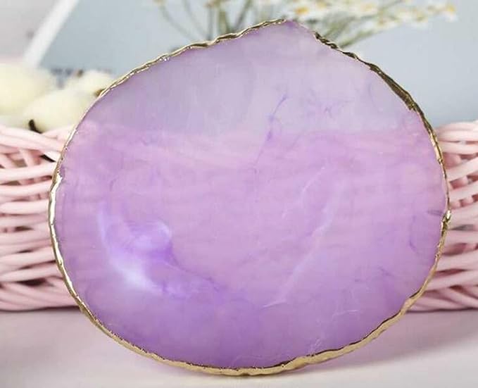 1 Piece Nail Art Palette Nail Polish Palette Mixing Palette Makeup Plate Nail Plates for Nail Art Nail Tip Holder Nail Art Display (1 purple)-Velvo Beauty