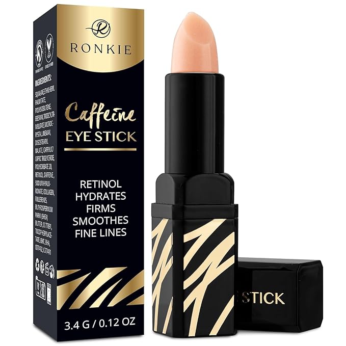 Caffeine Eye Cream for Dark Circles: Caffeine Eye Stick - Smooth Fine Lines and Hydrate Eye Area-Velvo Beauty