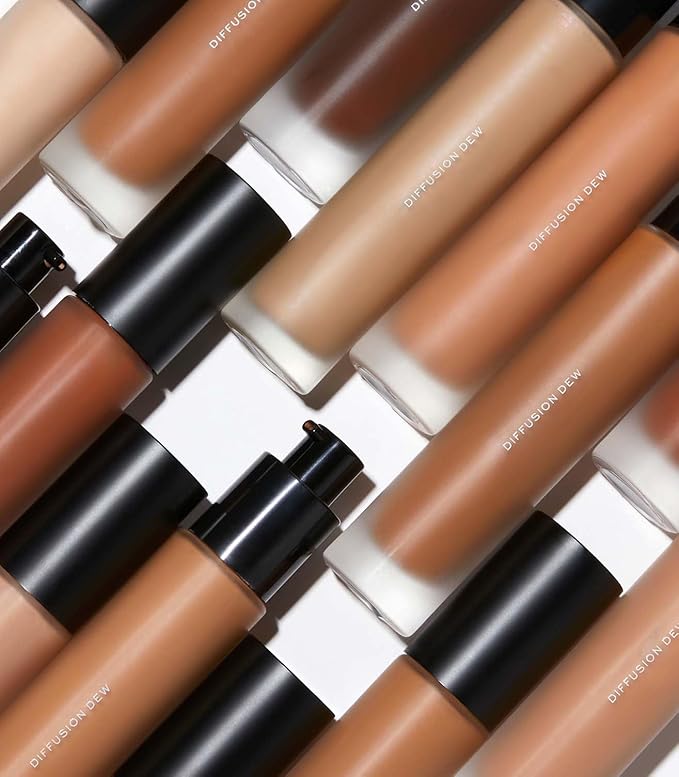 MAKE Beauty Skin Tint – Sheer to Medium Coverage with a Natural Radiant Finish. Lightweight, Smoothing Formula with Niacinamide and Adenosine. Diffusion Dew – Beige 03-Velvo Beauty