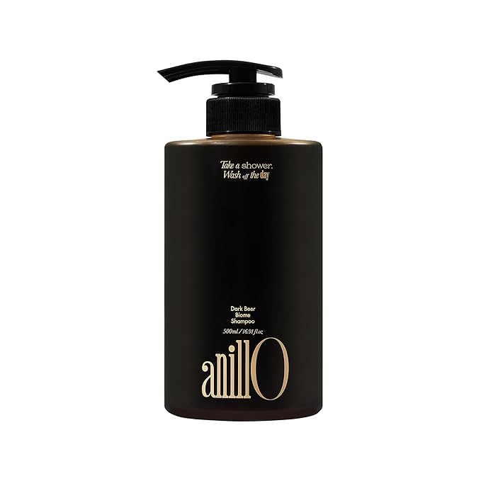 Dark Beer Biome Shampoo - Vegan Anti-Hair Loss Sclap Care with Caffeine & Green Mint Complex for Thicker Stronger Hair- Deep Cleansing, Oil Control & Cooling Effect, Sulfate-Free 500 ml / 16.9 fl oz-Velvo Beauty