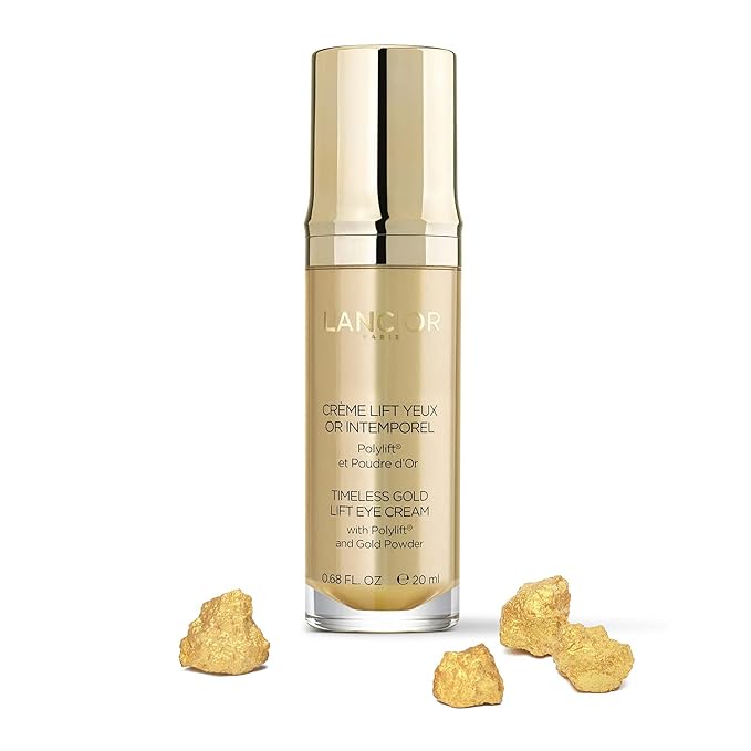Timeless Gold Lift Eye Cream - Fights Against The Signs Of Aging Around The Eyes - Helps Skin Regain Suppleness - Brightens And Opens Up Eye Area - Highly Effective Ingredients - 0.7 Oz-Velvo Beauty