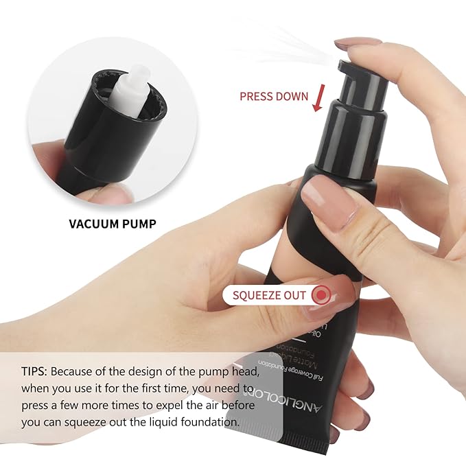 Matte Oil Control Concealer Foundation Flawless Soft Long Lasting Foundation Makeup,Waterproof Full Coverage Face Makeup Strong Concealer Foundation for Oily Acne Skin (#103 Warm Peach)-Velvo Beauty