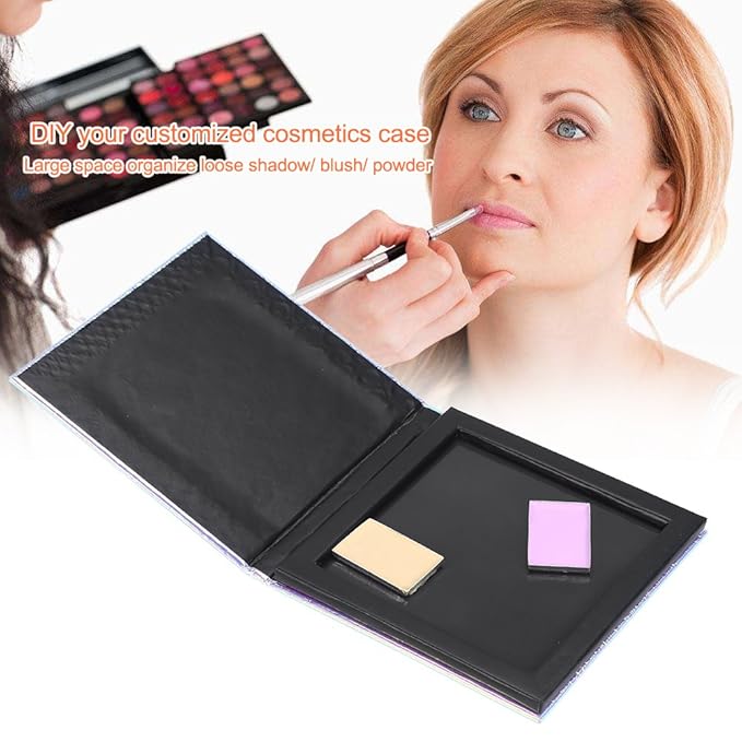 Magnetic Makeup Palette Empty,Magnetic Cosmetics Palette, Change Colour Grident Eyeshadow Powder DIY Makeup Storage Box-Velvo Beauty