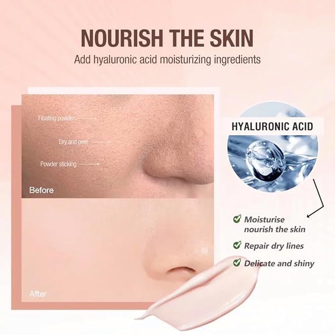 Professional Makeup Primer - Moisturizing, Oil-Free, UV Protection, Pore Minimizing, Wrinkle Smoothing, Long-lasting, Even Tone, Natural Finish-Velvo Beauty