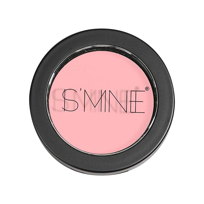 ISMINE Single Eyeshadow Powder Palette, Matte Light Pink, High Pigment, Longwear Single Eye Makeup for Day & Night-Velvo Beauty