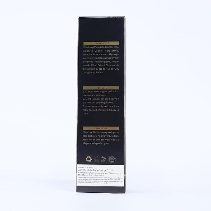 Liyalan Shimmer Body Oil Golden Brown 5 Color Bronze Face Glow Pearl Highlighter Illuminator Body Makeup Shine Glitter Gold Liquid Taning 3.38 Fl Oz-Velvo Beauty