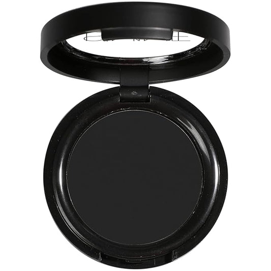 ISMINE Single Black Matte Eyeshadow Powder Palette High Pigment, Longwear, Intense Color Best Black Eyeshadow-Velvo Beauty