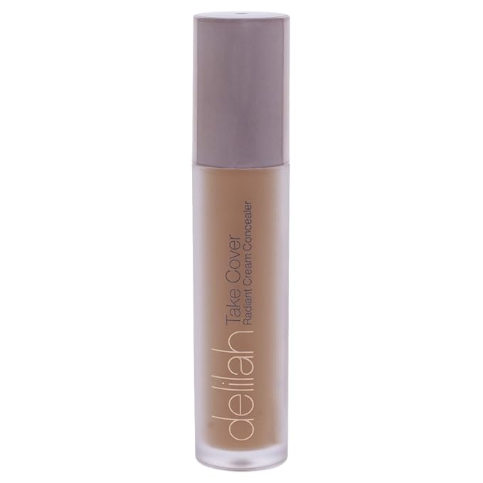 delilah - Take Cover Radiant Cream Concealer - Chashmere - Blendable, Hydrating, Long-Lasting, Light Reflecting, Imperfections Corrector - Enriched with Vitamin E - Medium to Full Coverage - 0.12 Oz-Velvo Beauty