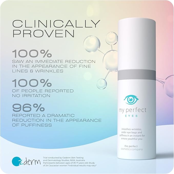 My Perfect Eyes 20ml, 200 Applications, Penny Lane, Instant Results, Clinically Proven, Anti-Ageing Serum UK Original Formula, Science-Backed Anti-Wrinkle Serum. As Seen on TV.-Velvo Beauty