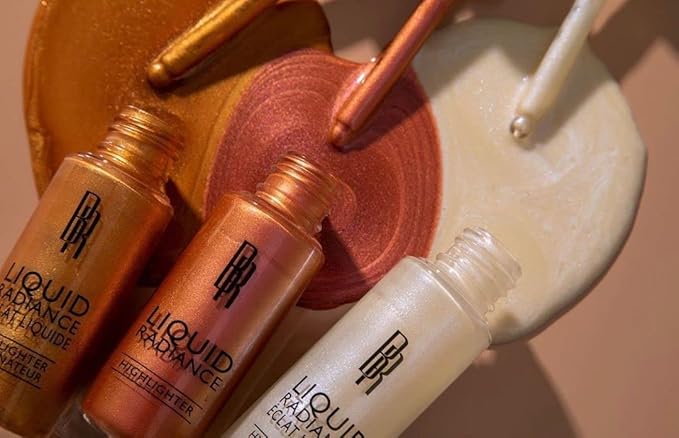 Black Radiance Liquid Radiance Highlighter, Gold Dust, 1 Ounce (Pack of 2)-Velvo Beauty