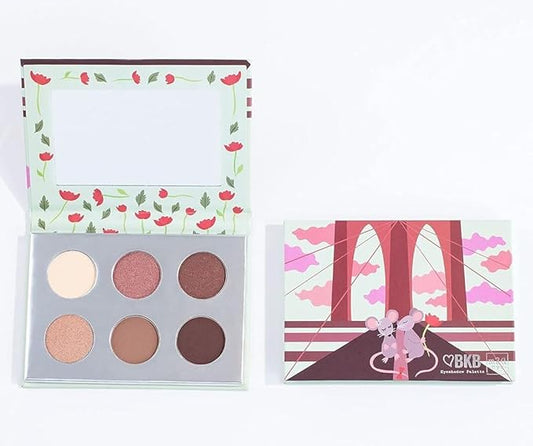 M2U NYC Eyeshadow Palette, Eye Shadow, Makeup Palette, Eye Shadow Palette Makeup, Makeup Palettes, 6 Tones/Shades, Multiple Colors from Nude to Bold (Nude/Neutrals)-Velvo Beauty