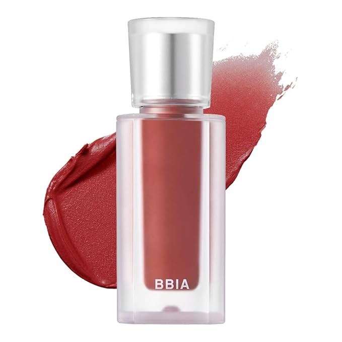 BBIA Last Velvet Tint NEW - Soft Creamy Matte Finish Lip Stain, Blur Effect & Velvety Texture, Long-Lasting, High Pigment, Non-Drying, Vegan, Korean Lip Makeup (V14 CHILL BOSS, Pack of 1)-Velvo Beauty