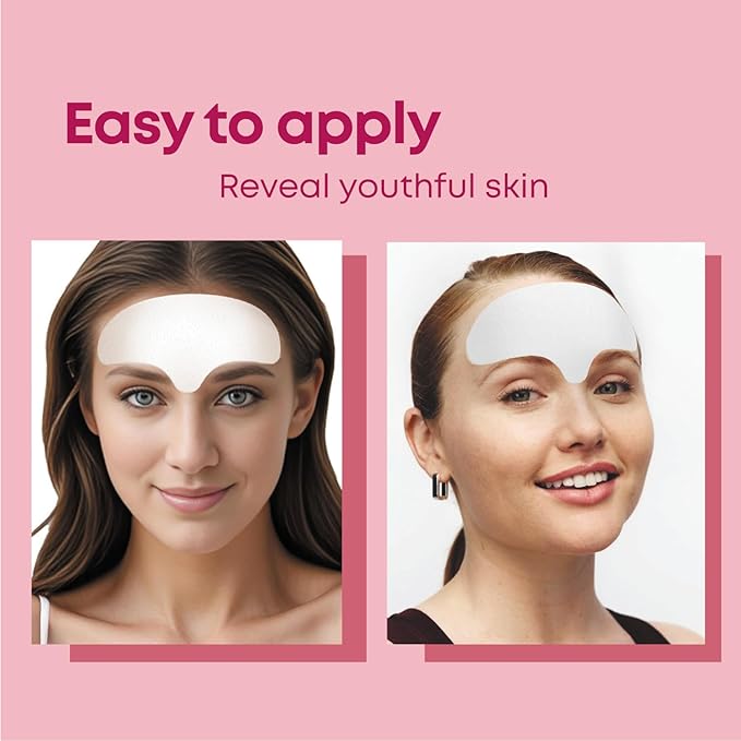 Forehead Wrinkle Patches | Anti-Wrinkle Facial Patches for Fine Lines | Overnight Wrinkle Filler & Deep Line Treatment | Disposable Face Tape for a Youthful, Firmer, and Smoother Appearance | 20 Count-Velvo Beauty