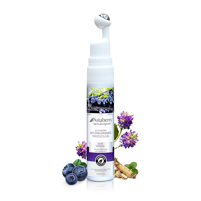 Acai Berry Under Eye Cream For Dark Circles And Puffiness – Hyaluronic Acid, & Retinol Repairs Fine Lines, Wrinkles & Bags Under Eye Area-Velvo Beauty