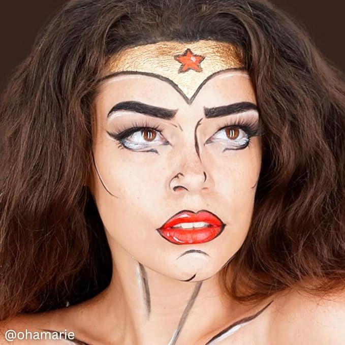 Mehron Makeup Foundation Greasepaint | Stage, Face Paint, Body Paint, Halloween Makeup 1.25 oz (38 g) (GOLD)-Velvo Beauty