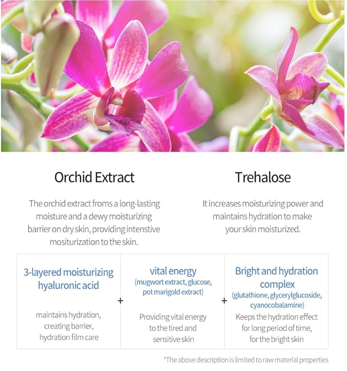 JMsolution Marine Luminous Pearl Deep Moisture 3 Step Skin Care Face Mask - Korean Skincare Facial Mask - boosting Brightening Moisturizing-10 Sheets for Dry Skin (Orchid)-Velvo Beauty