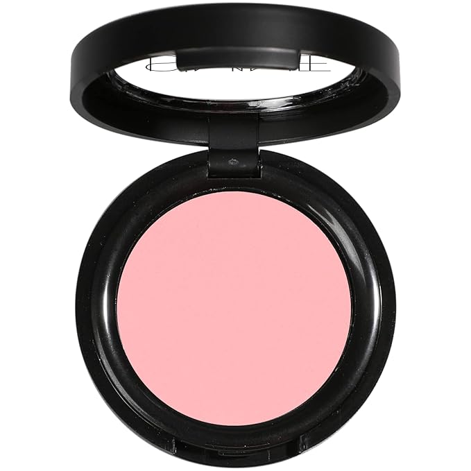 ISMINE Single Eyeshadow Powder Palette, Matte Light Pink, High Pigment, Longwear Single Eye Makeup for Day & Night-Velvo Beauty