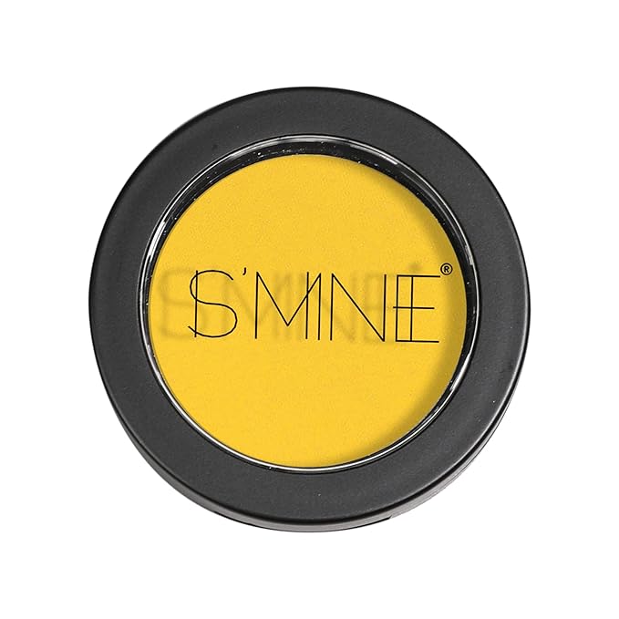 IS'MINE Single Eyeshadow Powder Palette High Pigmented Vegan Yellow Matte Eye shadow Makeup Singles (#11)-Velvo Beauty