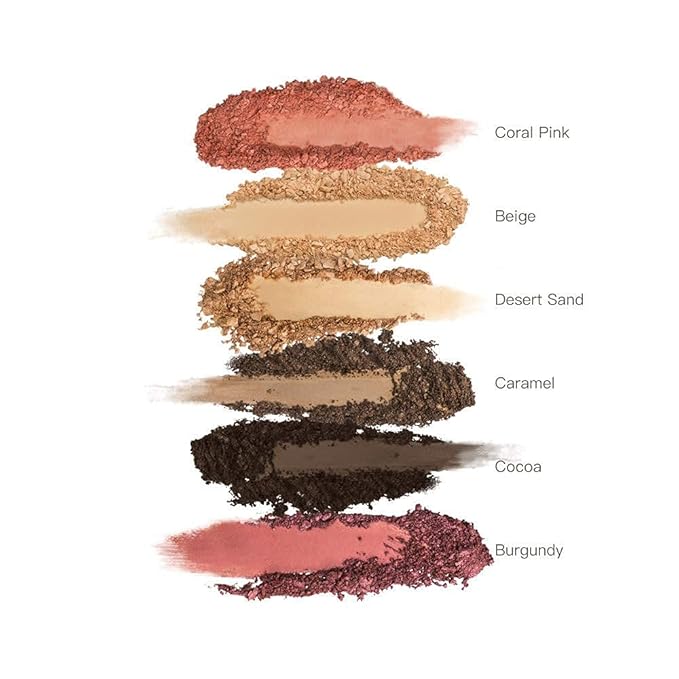 READY TO SHINE Shades of Wonderland Blush and Eyeshadow Palette - Highly Pigmented Shimmer Matte - Smooth With Moisturizing Jojoba Oil - Vegan and Cruelty Free - For All Skin Types-Velvo Beauty