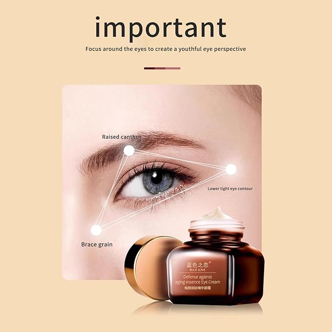 Eye Cream for Dark Circles and Puffiness, Reducing Puffiness and Bags Under Eyes Night Eye Cream, Moisturizing and Easily Absorbed Night Time Eye Wrinkle Cream for Women, 0.7oz-Velvo Beauty