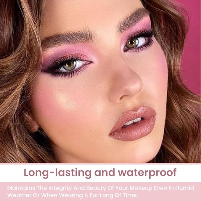 30 Colors Nude Champagne Gold Matte Shimmer Eyeshadow Palette with Brush for Eye Makeup,High Pigmented Pink Purple Brown Eye Shadow Primers Powder Palet de sombras de ojos-Big30-Velvo Beauty