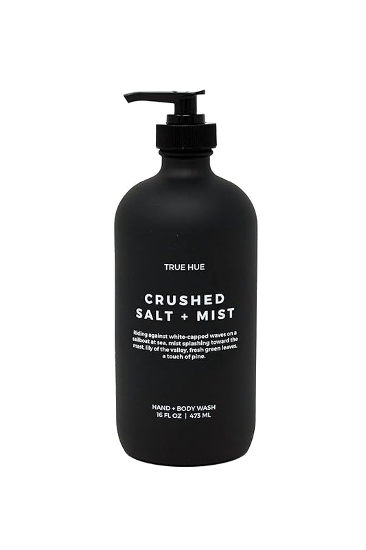 Crushed Salt + Mist Hand and Body Wash Luxury Hand and Body Wash | Paraben and Sulfate Free | Vegan | 16 fl oz-Velvo Beauty