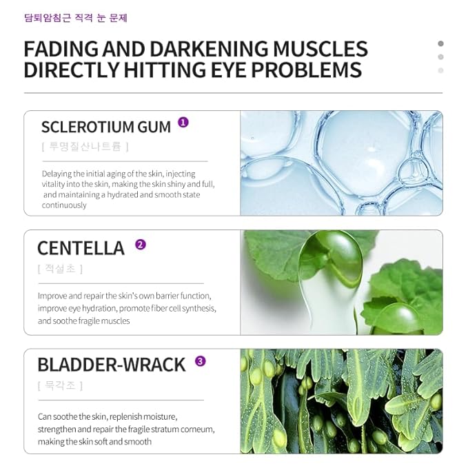 Korea Active Anti-Wrinkle Eye Cream 20g / Anti-Aging, Fade Fine Lines, Remove Dark Circles, Moisturizing and Repair Eye Skin, Prevent New Wrinkles, Rejuvenate and Tighten Delicate Eye Area-Velvo Beauty