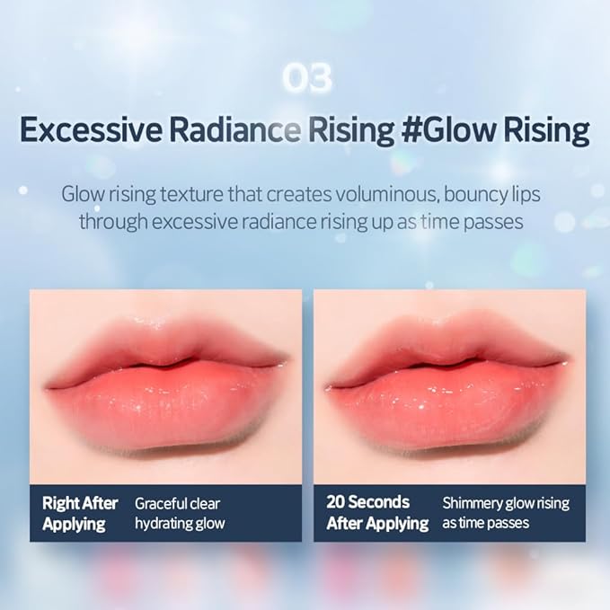 ETUDE Over Glowy Lip Stain Tint #15 Garnet of Truth | Non-Sticky Vegan Lip Tint | Moisturized & Long-lasting Lip Gloss | Daily Tint for Dry Lips, Korean Makeup-Velvo Beauty