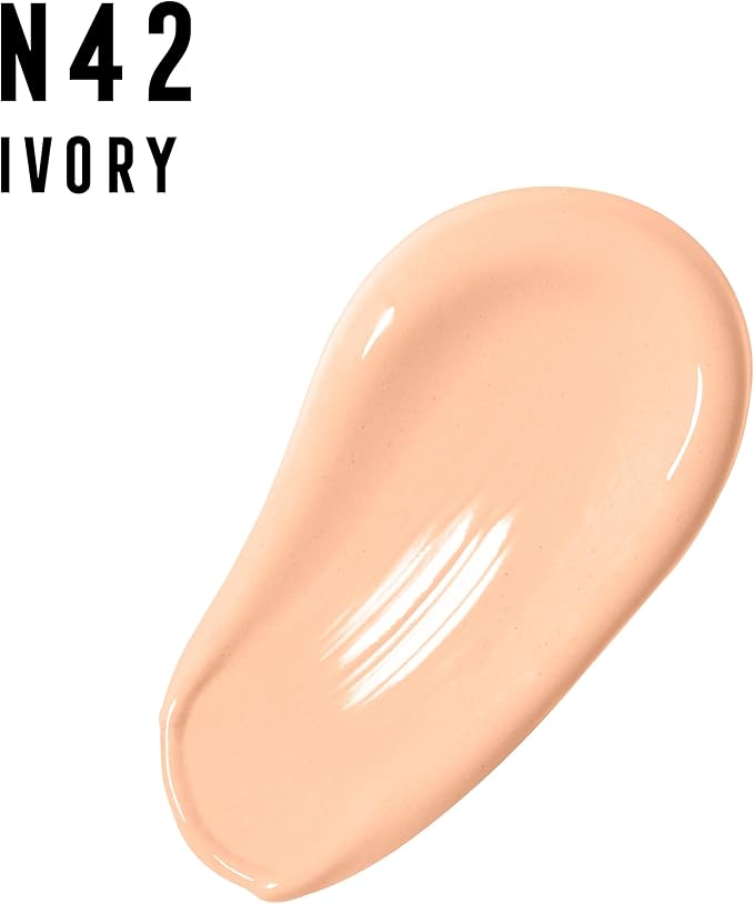 Max Factor Facefinity 3-in-1 All Day Flawless Liquid Foundation, SPF 20-42 Ivory, 30 ml-Velvo Beauty