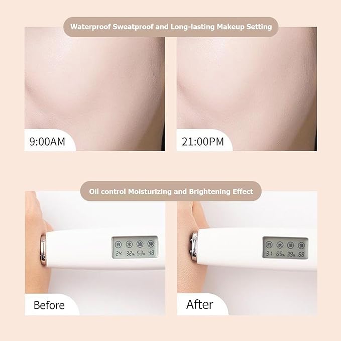 Happyhours 2 in 1 Foundation Anti-Wrinkle Concealer with Built-in Brush, Novo Foundation and Concealer Double Head Makeup Stick, Waterproof Long Lasting Anti-Wrinkle Concealer Foundation (2Pcs-02)-Velvo Beauty
