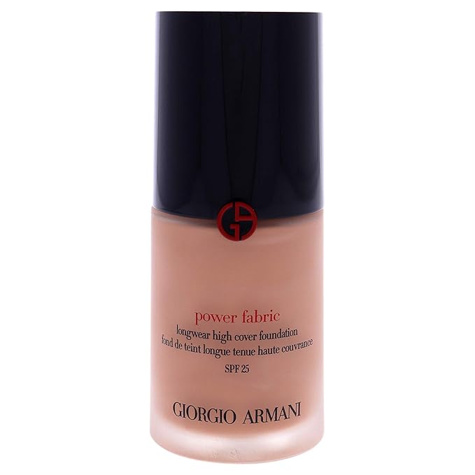Power Fabric Longwear High Cover Foundation SPF 25-5.25 by Giorgio Armani for Women - 1 oz Foundation-Velvo Beauty