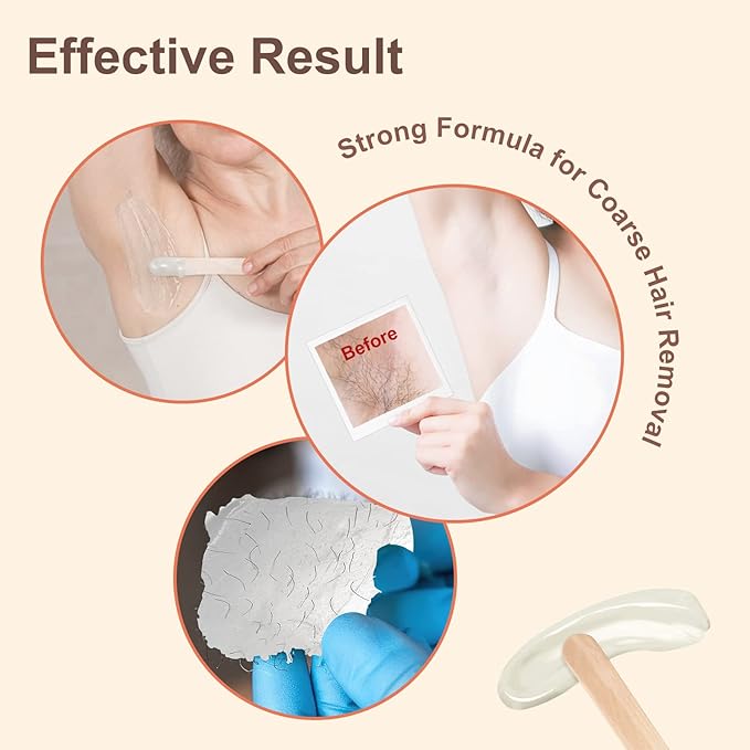 Hard Wax Beads for Hair Removal, Wax Beans for Sensitive Skin, 300g (10 Oz)/bag (Coconut), Unisex, Full Body Waxing, Painless and Effective for Sensitive Skin Hair Removal-Velvo Beauty