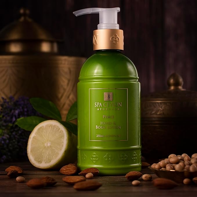 SPA CEYLON Peace Hand and Body Lotion | Calming Herbal Moisturizer with Coconut, Almond & Lemongrass | Gentle & Soothing for All Skin Types-Velvo Beauty