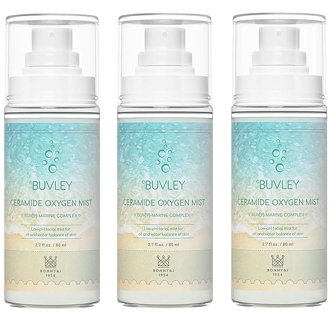 Ceramide Oxygen Face Mist | Low pH, Vegan, Cruelty Free | Hydrating Refreshing Soothing Facial Mist Spray with Antioxidants 2.7 Fl Oz (3)-Velvo Beauty