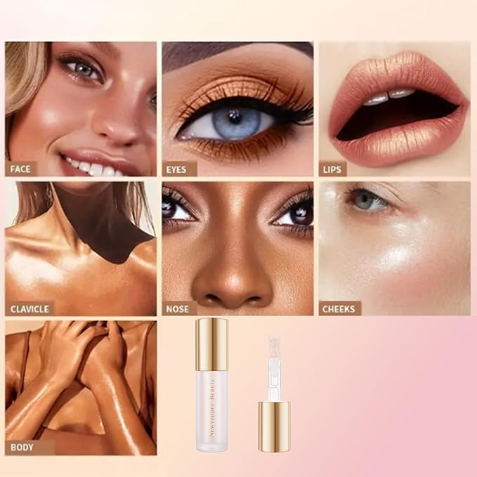 Face Blush+ Face Highlighter+ Face Contour with Brush Liquid Blush, Liquid Highlighter, Liquid Contour Long Lasting & Smooth Creamy Formula Lightweight Blush, Illuminator, Contour-Velvo Beauty