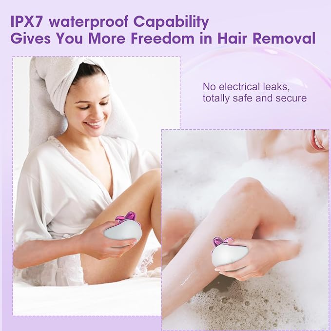 Electric Razors for Women Legs Travel : Rechargeable Waterproof Razor Trimmer for Womens - Dry Wet Electric Shaver for Women - Pro Portable Personal Body Shaver-Velvo Beauty