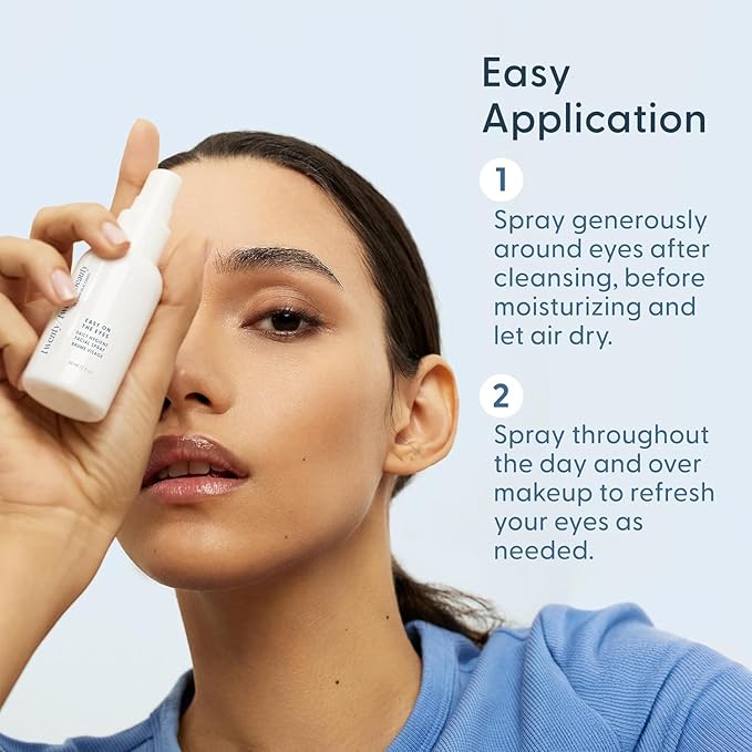 twenty/twenty Easy On The Eyes – 0.02% Hypochlorous Acid Spray to Cleanse Eyelashes – Reduce Eyelid Irritation – Safe for Sensitive Skin – Ophthalmologist Developed–Vegan, Clean Ingredients – 60ml-Velvo Beauty