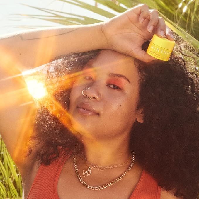 Kinship Brightwave Vitamin C Face + Eye Duo | 10% Vitamin C Serum (1 Fl Oz) | Brightening Eye Cream (0.5 Oz) | Fade Dark Spots | Reduce Fine Lines, Wrinkles, Dark Circles + Puffiness | All Skin Types-Velvo Beauty