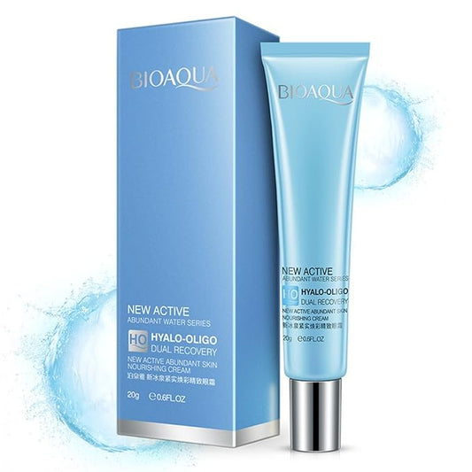 BIOAQUA New Active Abundant Water HYALO-OLIGO Dual Recovery Nourishing Natural Extract Cream 20g-Velvo Beauty