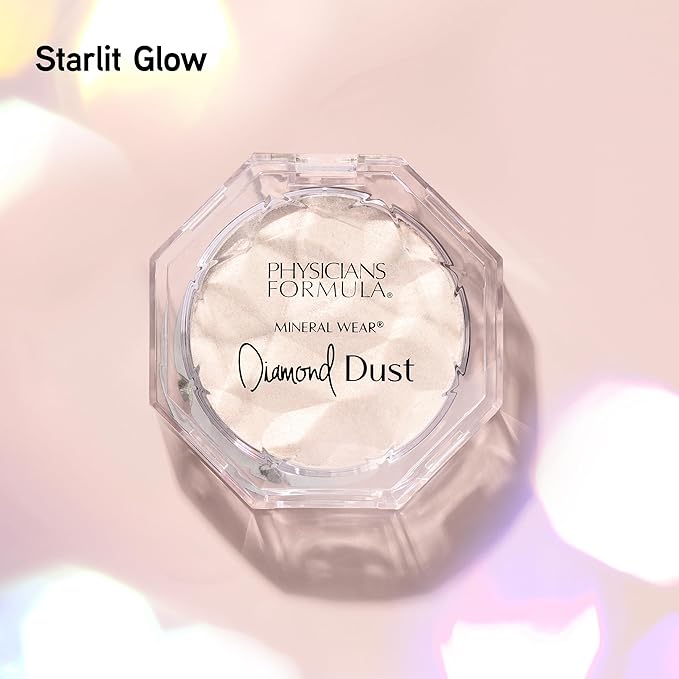 Physicians Formula Mineral Wear® Mini Diamond Dust - Starlit Glow, Finishing Powder, Travel Size, Clean Beauty-Velvo Beauty