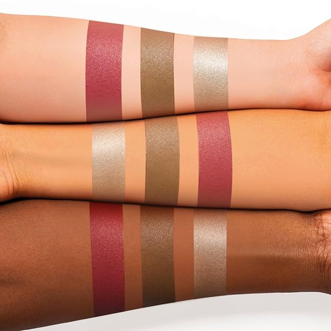 3 Pcs Face Contour Stick Kit, Matte Finish Face Stick Trio with Bronzer Blush Highlighter and Brush, Long Lasting Waterproof Cream Beauty Wand Makeup Set for Sculpt Glowing Face Look (#3, 9, 12)-Velvo Beauty