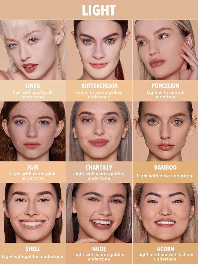 SHEGLAM SKin-Focus Full Coverage Powder Foundation Oil-Control Lightweight Face Pressed Powder Makeup-Linen-Velvo Beauty