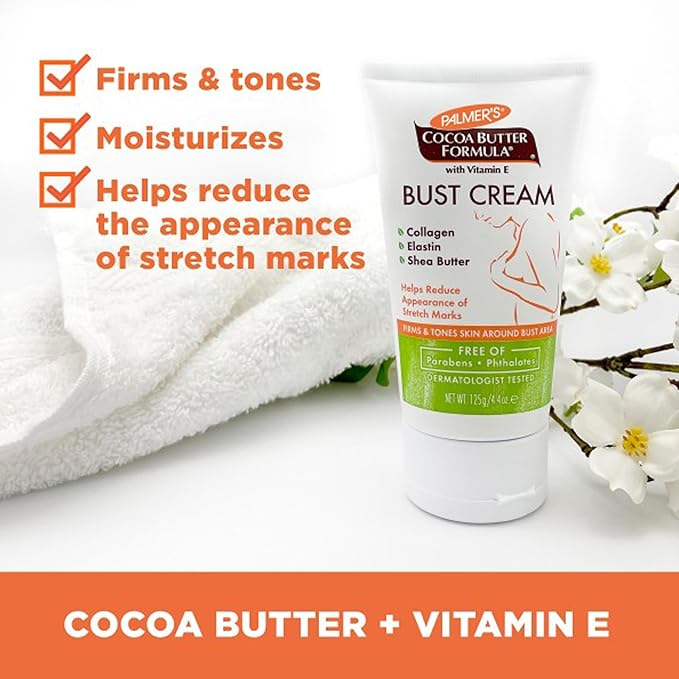 Palmer's Cocoa Butter Formula Bust Cream 4.40 oz-Velvo Beauty