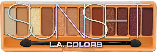 L.A. COLORS Color Vibe Eyeshadow, CES789 Sunset CES789TAG-Velvo Beauty